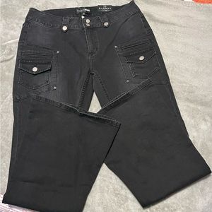 Cargo Flare Jeans